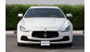 Maserati Ghibli S Q4 - 2015 - GCC - 3065 AED/MONTHLY - DEALER WARRANTY TIL 2023