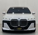 بي أم دبليو 760Li 2023 BMW 760i xDrive M-Sport, 2028 BMW Warranty, 2029 BMW Service Pack, Fully Loaded, Low Kms, GCC