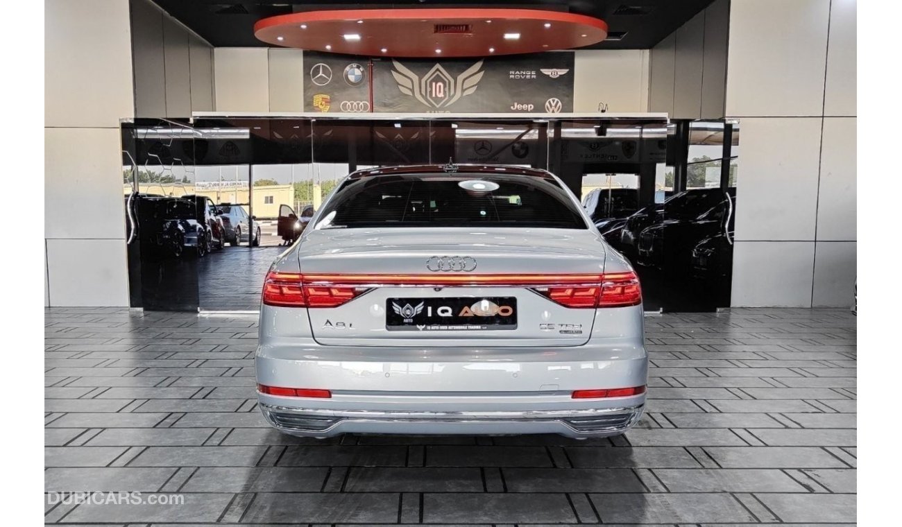 Audi A8 L 55 TFSI quattro AED 3,550 P.M | 2018 AUDI A8L QUATTRO 55 TFSI | VIP FULLY LOADED | GCC | UNDER WAR