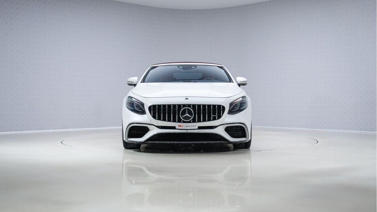 مرسيدس بنز S 63 AMG Cabriolet - 2 Years Approved Warranty - Approved Prepared Vehicle