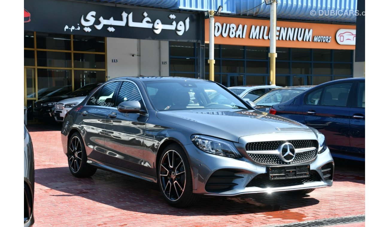 Mercedes-Benz C200 AMG 2019 5 years warranty GCC