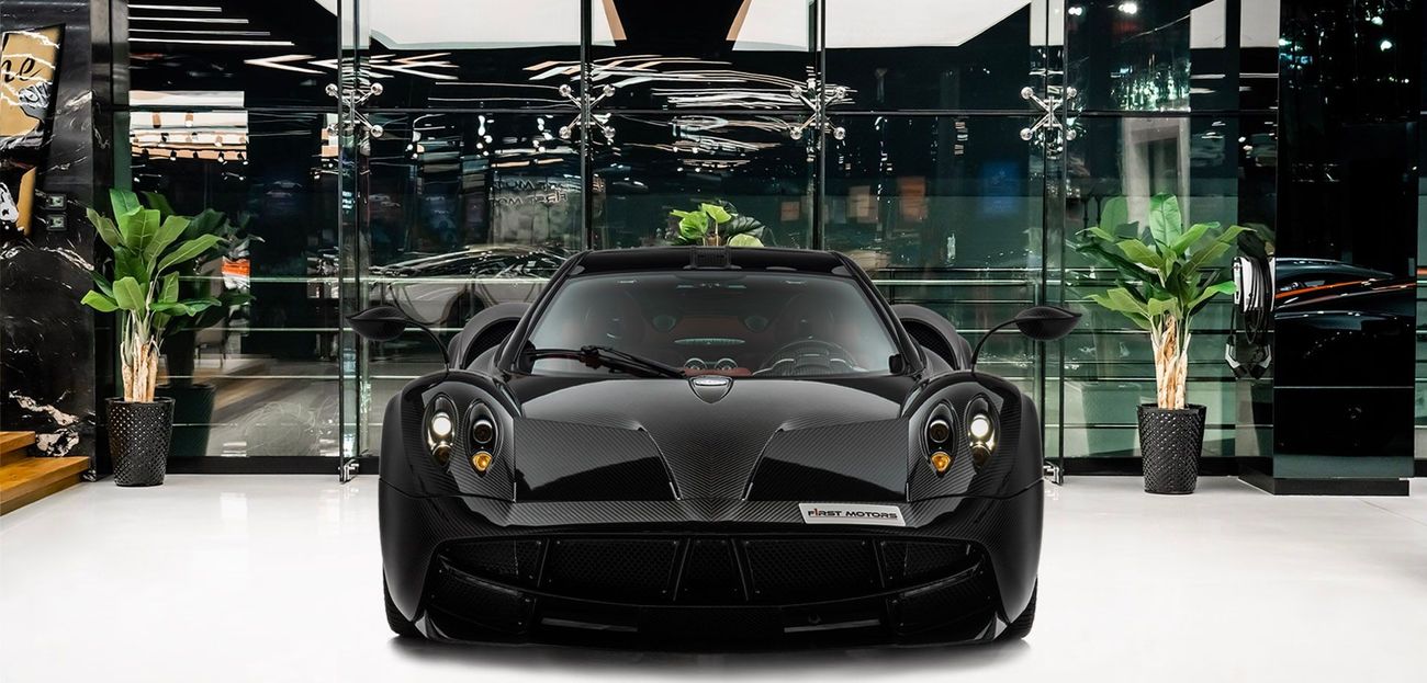 Pagani Huayra 6.0L V-12 Twin-Turbocharged Engine