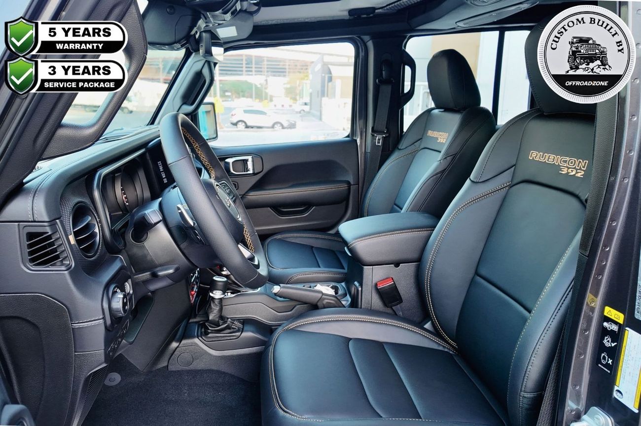 Jeep Wrangler Rubicon 392 6.4L V8 | 5 YRS DEALER WARRANTY & 3 YEARS DEALER SERVICE PACKAGE