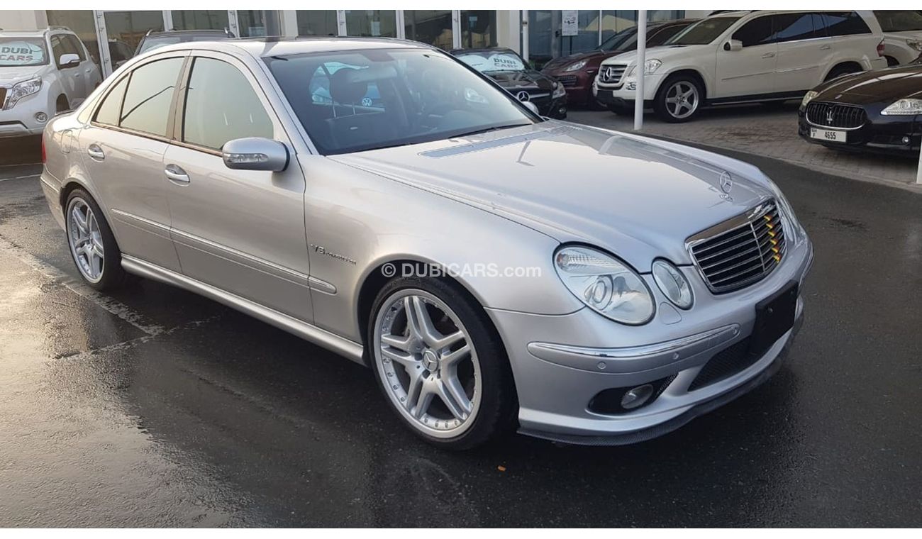 مرسيدس بنز E 55 AMG موديل 2006 وارد اليابان حاله ممتازه من الداخل والخارج فل مواصفات كراسي جلد ومثبت سرعه وتحكم كهربي كا