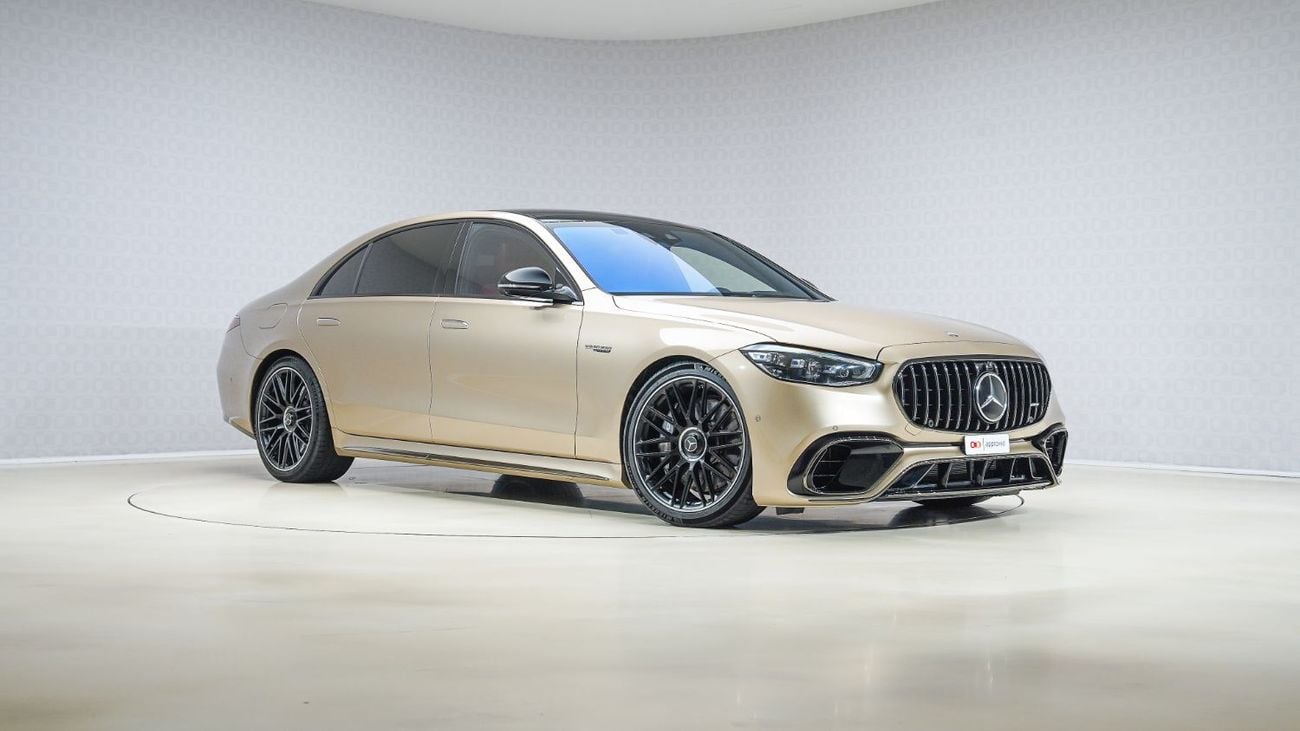 Mercedes-Benz S 63 AMG E Performance | AED 11,440 PM | Up to 3 Years Warranty
