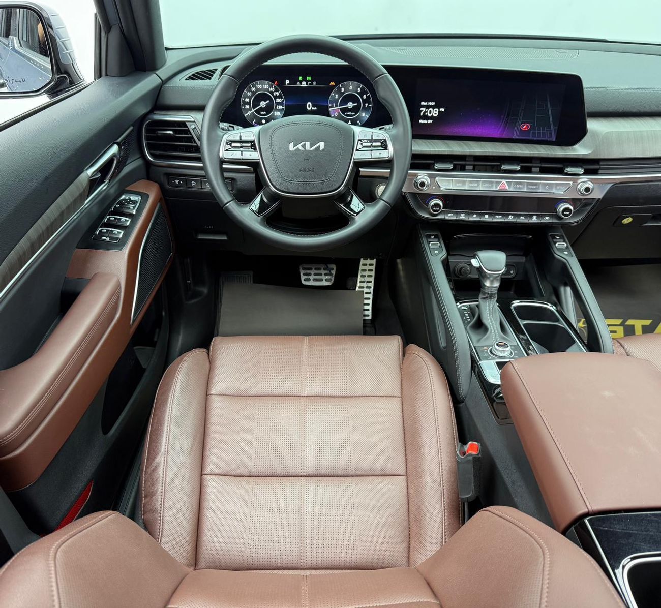 كيا تيلورايد 2025 Kia Telluride GT Line, 2030 Kia Warranty, 2028 Kia Service Pack, Low Km, 7 Seater, GCC