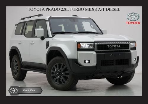 Toyota Prado #Ke TOYOTA PRADO 2.8L TURBO MID(i) AT DSL 2025 Export Only