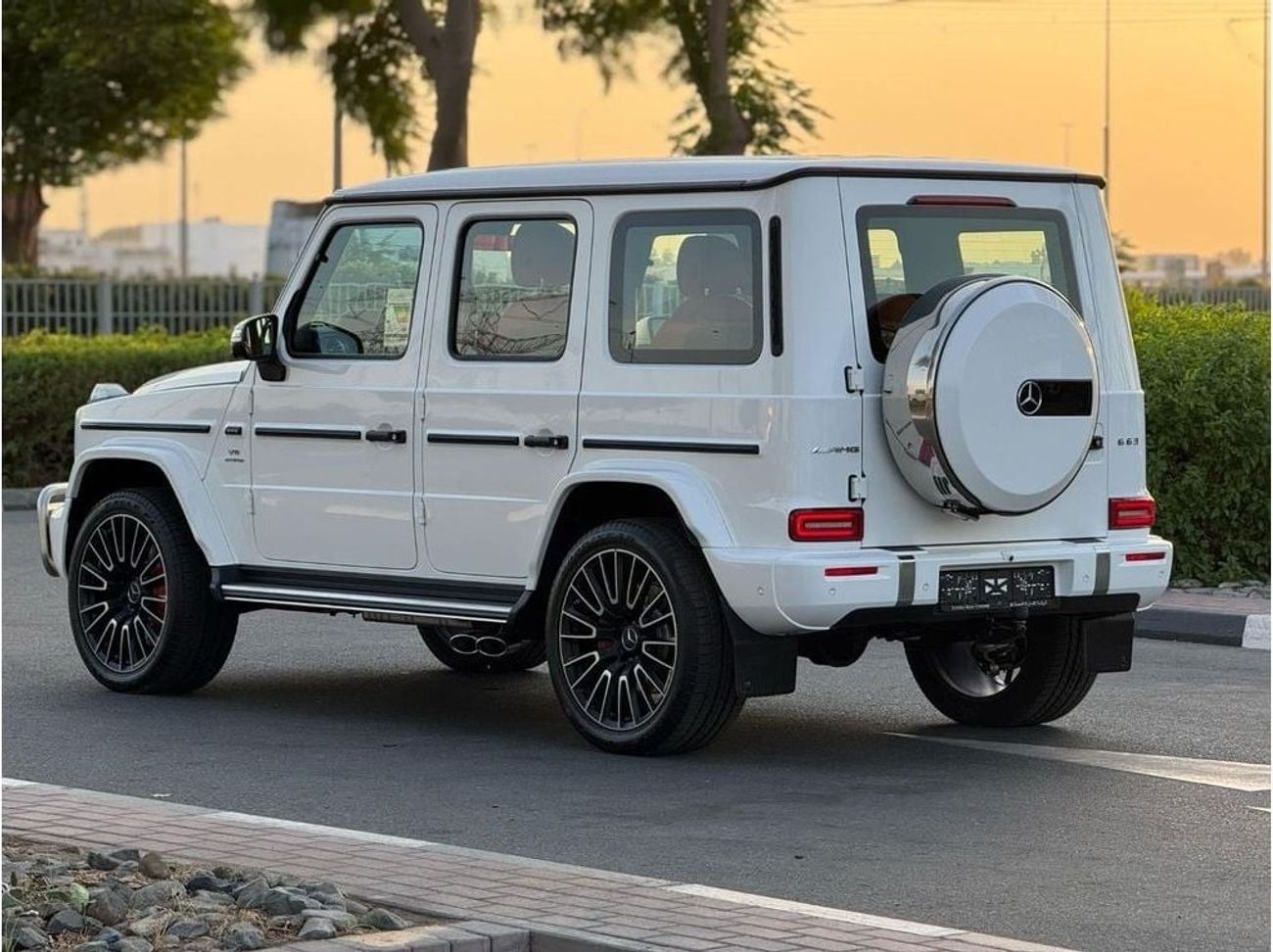 مرسيدس بنز G 63 AMG GCC SPEC UNDER WARRANTY AND SERVICE CONTRACT