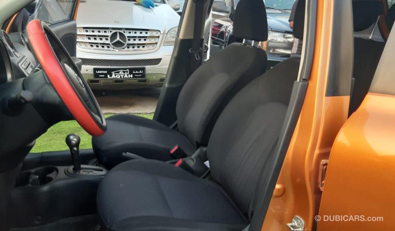 Nissan Micra GCC - orange color in silver - in excellent condition, do not need any expenses