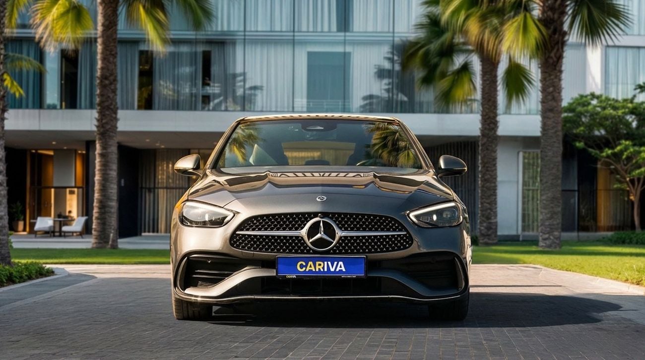 مرسيدس بنز C 200 L Premium 2.0L | Complete Service History | Zero Downpayment Support