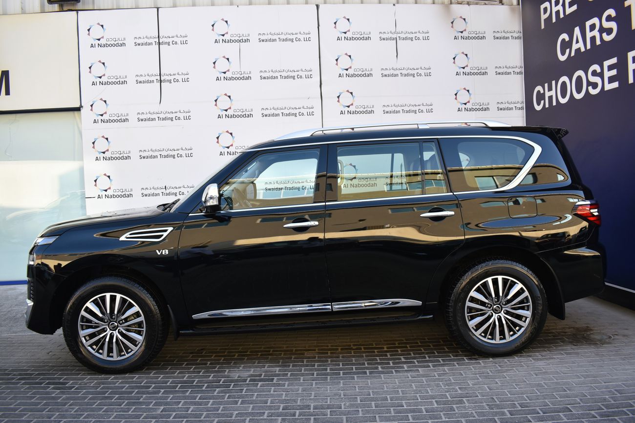 نيسان باترول AED 3359 PM | 5.6L LE PLATINUM V8 4WD GCC DEALER WARRANTY