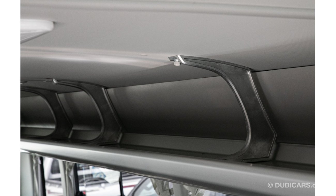 تويوتا كوستر 22 Seater with Snorkel, 3 Point Seatbelt, Fridge, Mic System, Green Laminated Glass ,