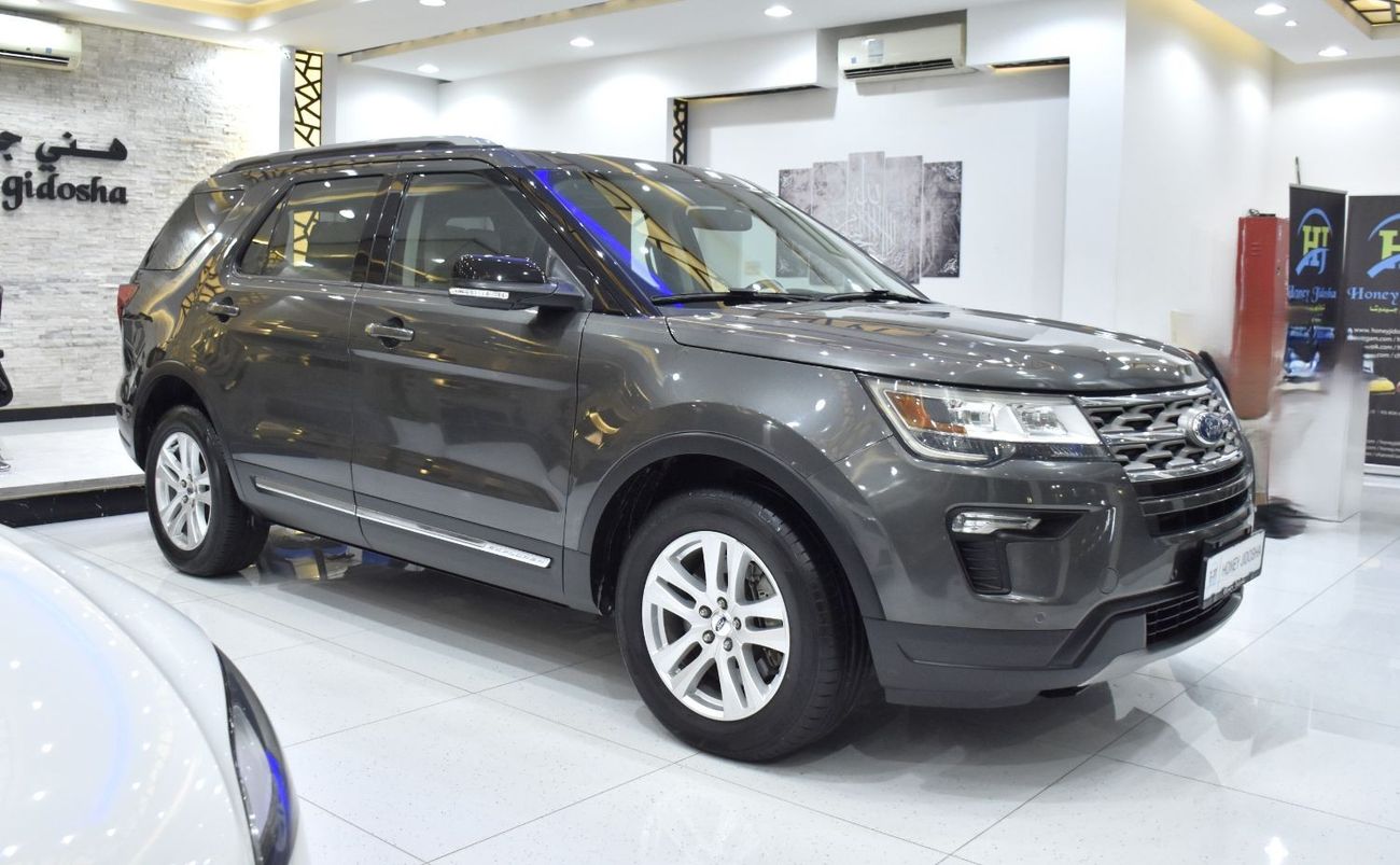 فورد إكسبلورر EXCELLENT DEAL for our Ford Explorer XLT 4WD ( 2018 Model ) in Grey Color GCC Specs