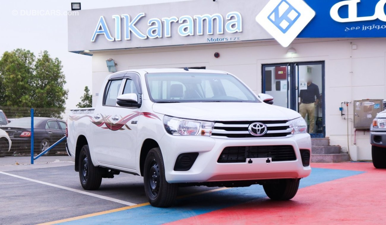 تويوتا هيلوكس Toyota Hilux 2.4Ltr,Diesel,RWD,Manual Transmission,power window,Center Lock,Side Sticker,Touch Scree