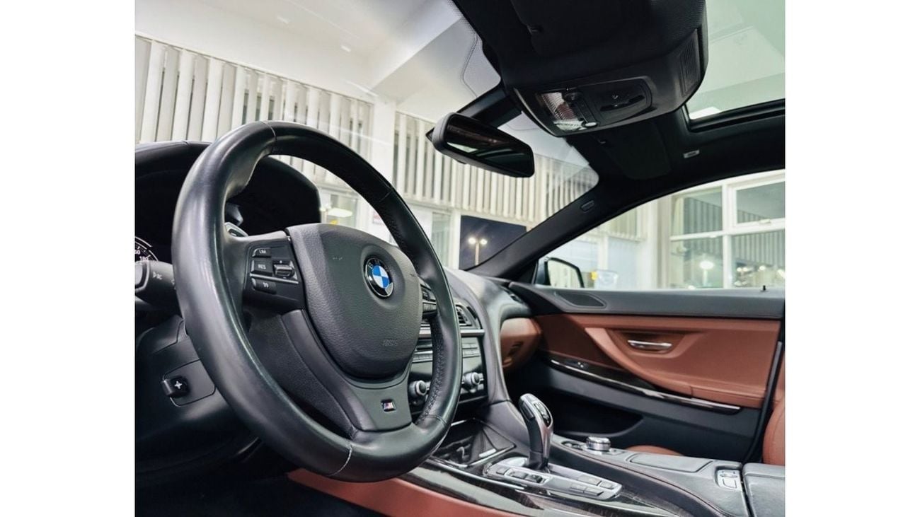 BMW 640i M Sport GCC .. FSH .. Perfect Condition .. V6 .. M kit .