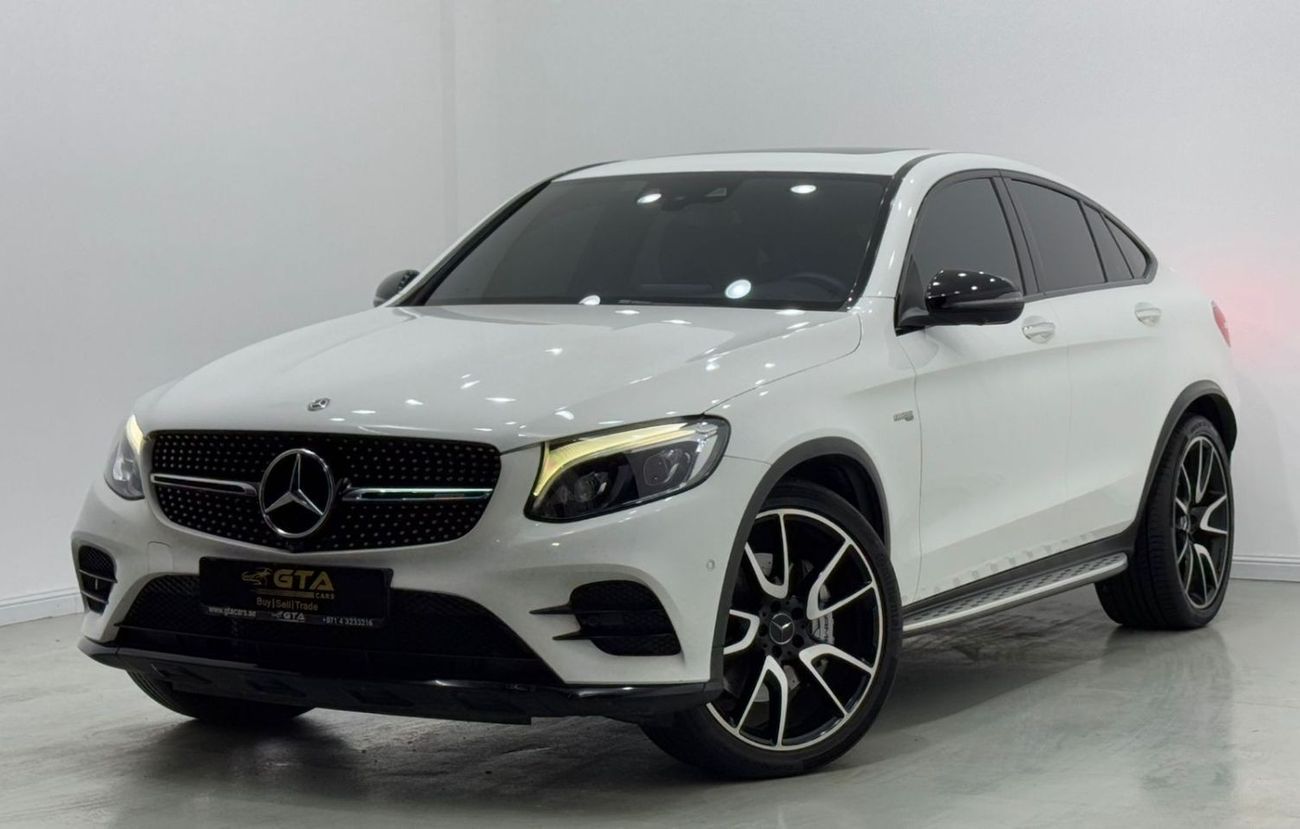 Mercedes-Benz GLC 43 AMG Coupe 3.0L (390 HP) 2019 Mercedes Benz GLC43 AMG 4MATIC Coupe, Jan 2026 Mercedes Warranty, Full Opti