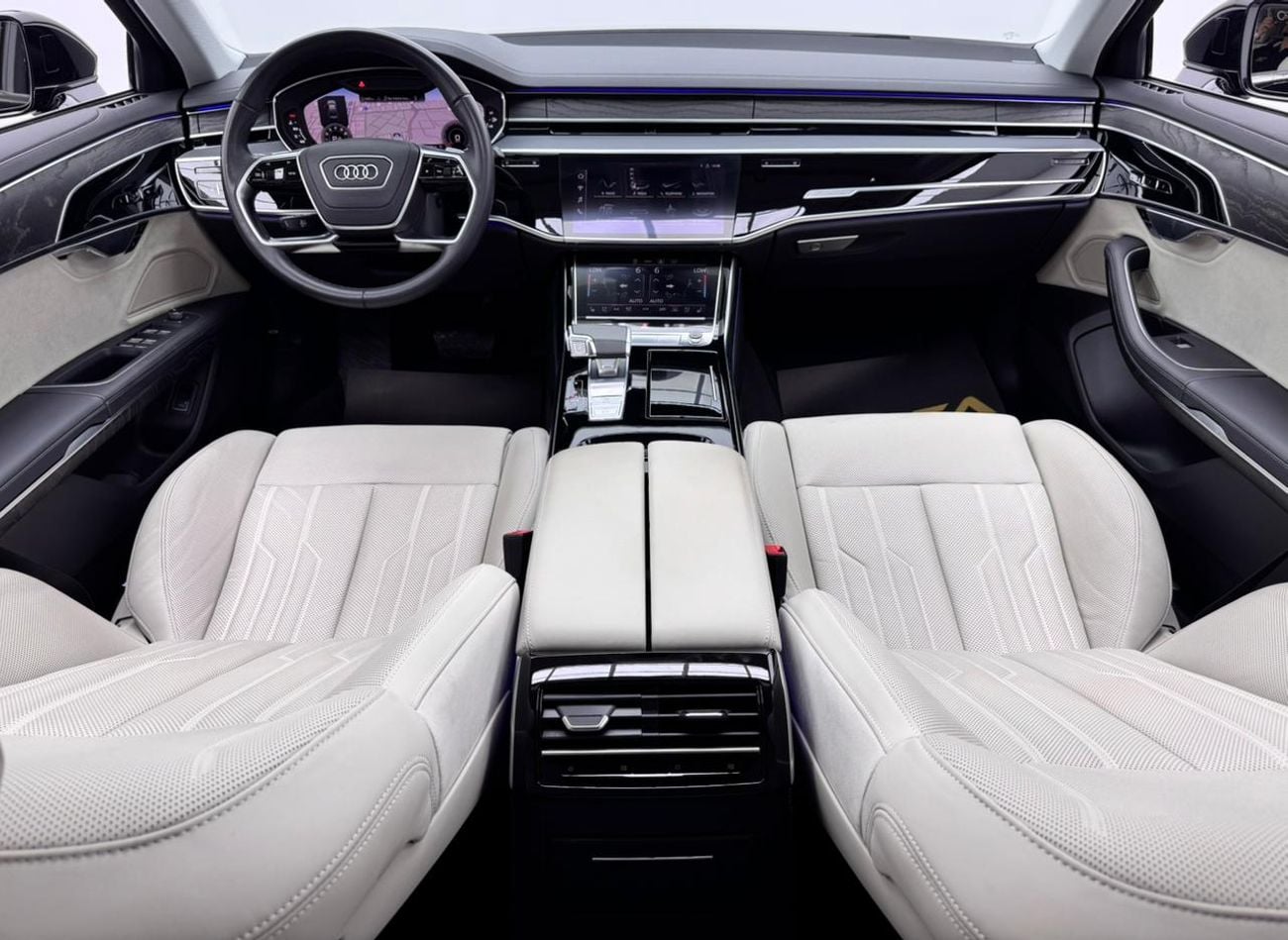 أودي A8 L 55 TFSI quattro 3.0L (335 HP) 2024 Audi A8 55 TFSI Quattro, 2029 Audi Warranty and Service Pack, A
