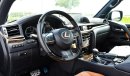 Lexus LX570 LEXUS LX 570 S BLACK EDITION 2021 EXPORT PRICE