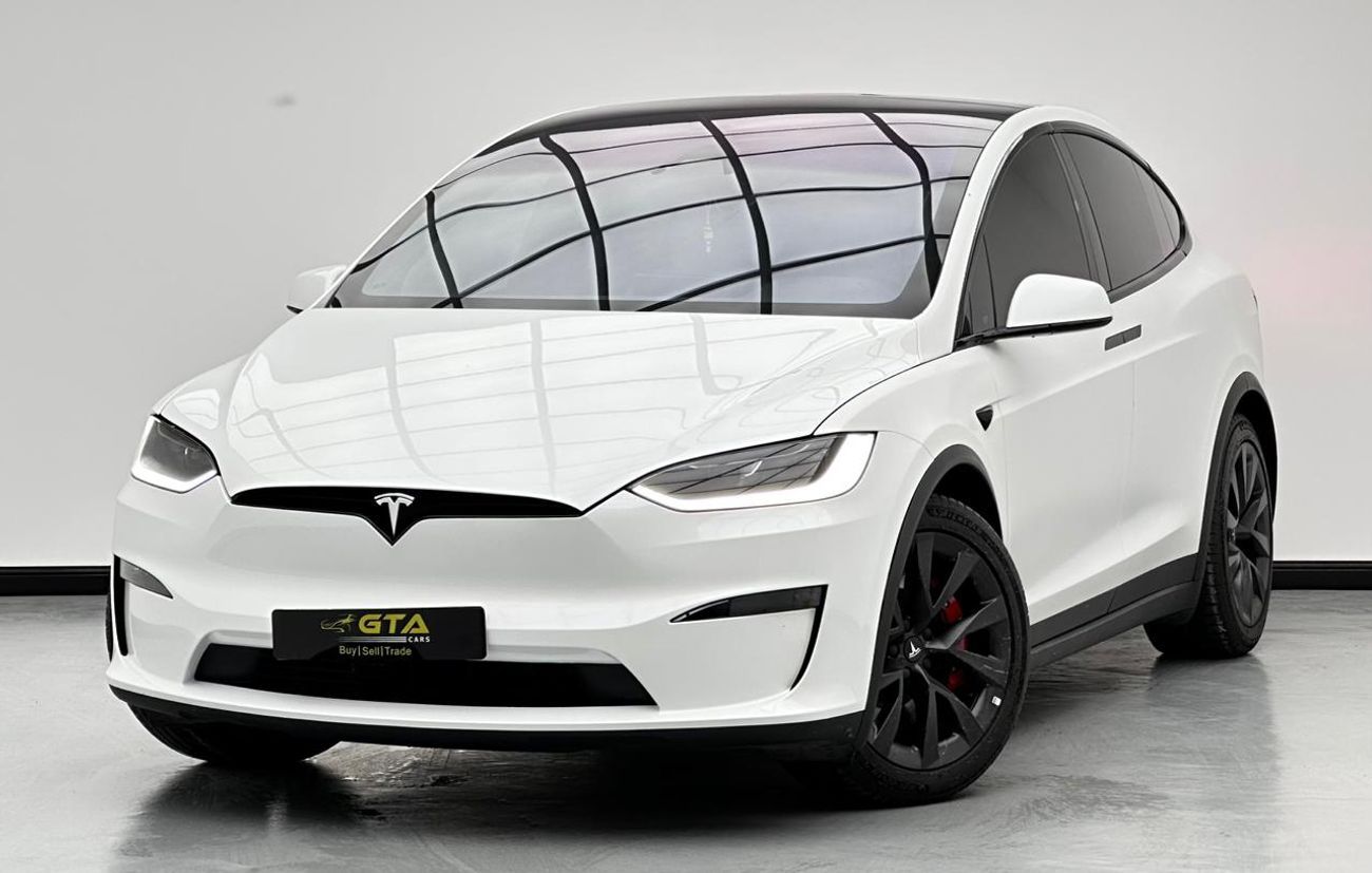 Tesla Model X Plaid (AWD) 2024 Tesla Model X Plaid, Aug/2028 Tesla Warranty, Tesla Full Service History, GCC