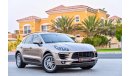 Porsche Macan S 2,330 P.M | 0% Downpayment | Full Option |  Agency Warranty!