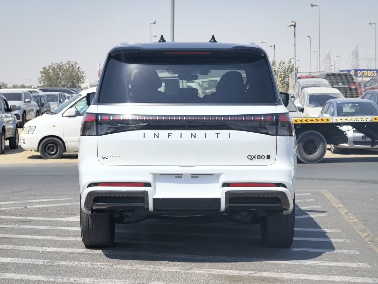 Infiniti QX80 Autograph Captain Chairs 3.5L 2025 INFINITY QX80 3.5L AUTOGRAPH FULL OPTION