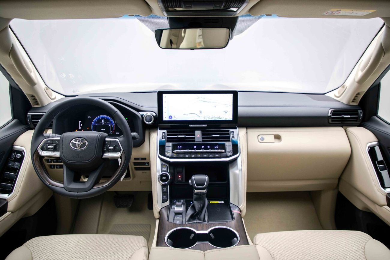 تويوتا لاند كروزر GXR 3.5L - Grey Metallic Inside Beige | Export Only