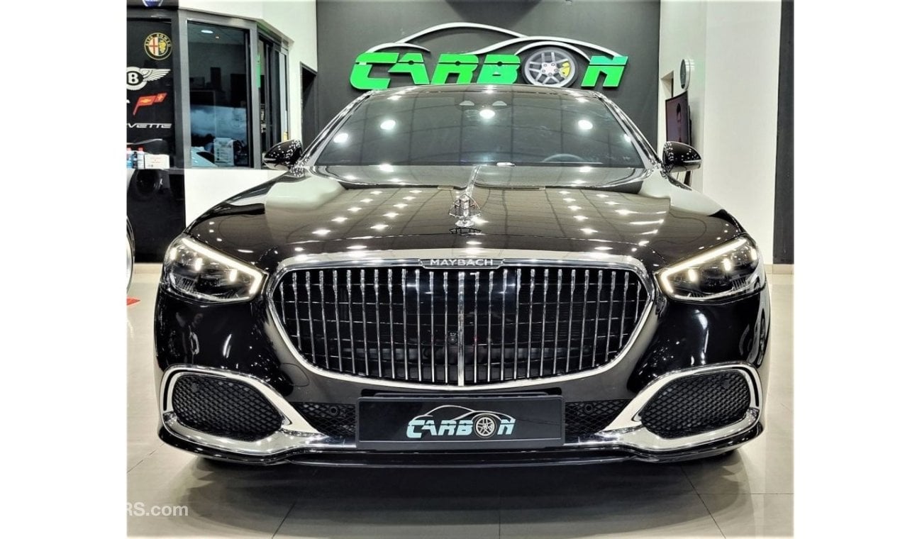 Mercedes-Benz S480 Maybach MAYBACH S480 2021 BLACK IN BLACK IN PERFECT CONDITION ONLY 6000 KM FOR 980K AED