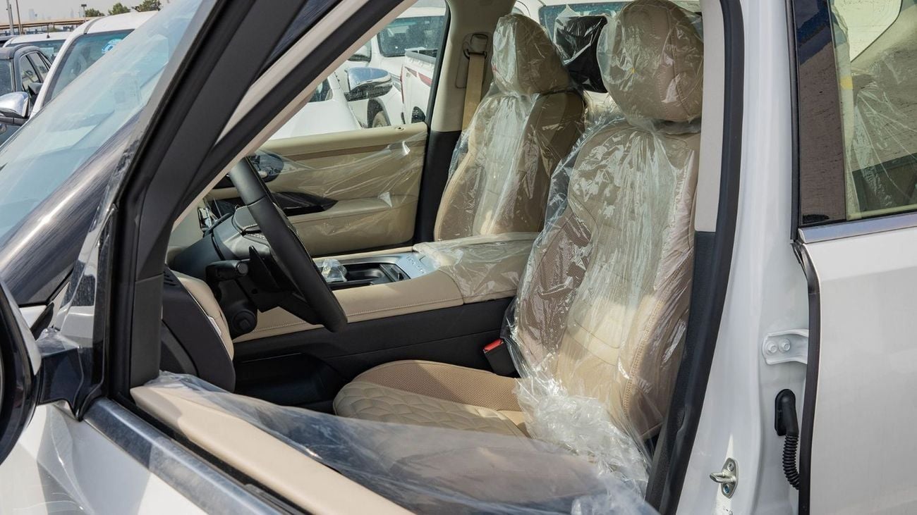 نيسان باترول 2026 Nissan Patrol SE Platinum 3.8L AT Petrol (White-Beige)