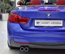 BMW 420i EXCELLENT DEAL for our BMW 420i M-Kit Convertible ( 2019 Model ) in Blue Color GCC Specs