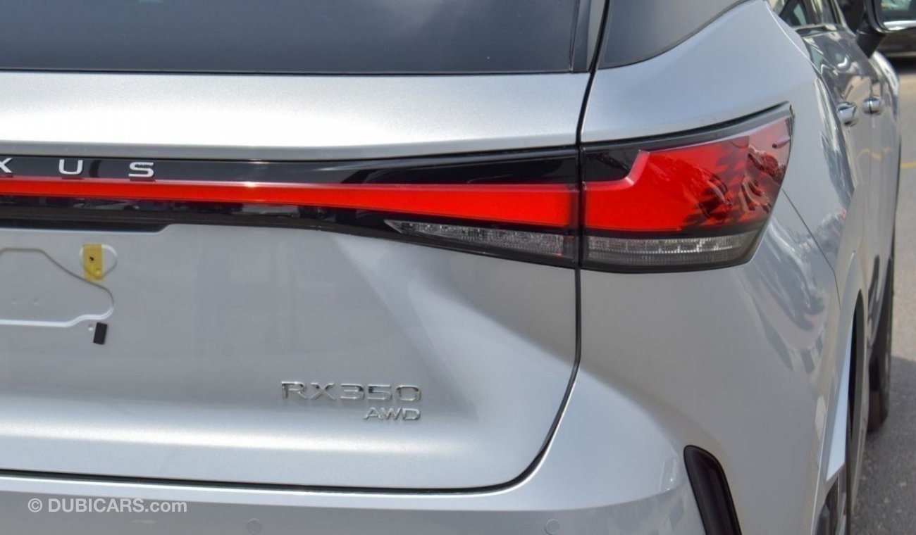 لكزس RX 350 Brand New Lexus RX 350 F2 2.4 Turbo| Petrol | Silver - Red | 2023 | For Export Only