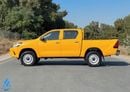Toyota Hilux DLX 2.4L 4WD Diesel MT DC / Ready to Drive / GCC / Book Now!