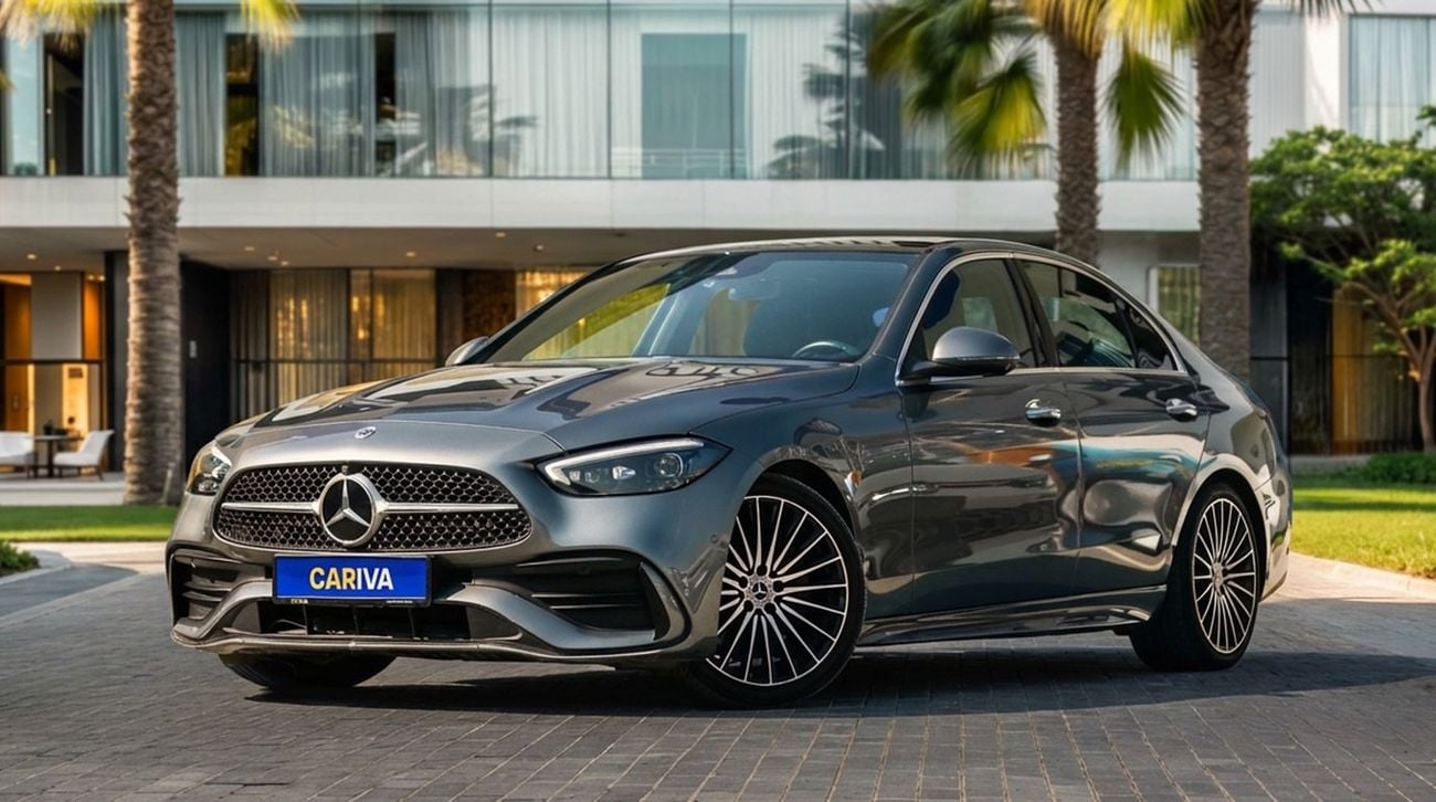 مرسيدس بنز C 200 L Premium 2.0L | Complete Service History | Zero Downpayment Support