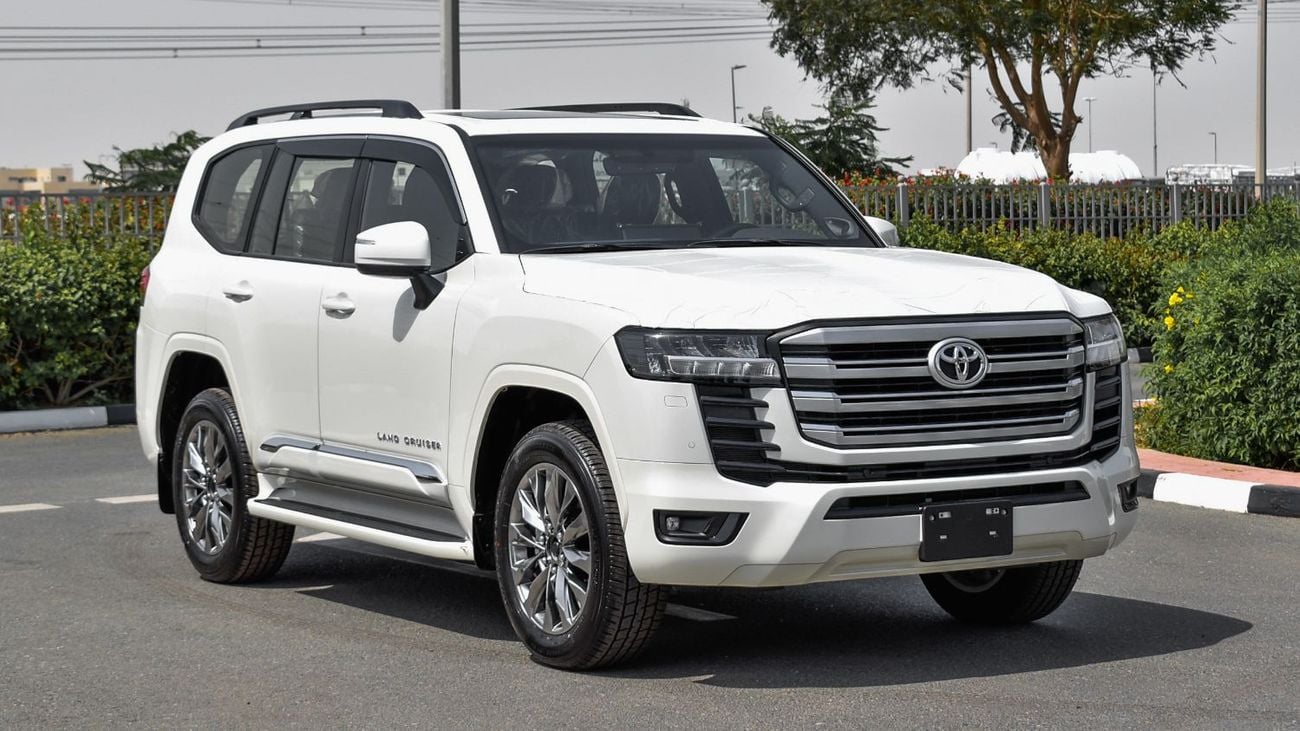 تويوتا لاند كروزر ECT0071 - Toyota Land Cruiser 300 GXR - 3.5L Petrol - White/Black