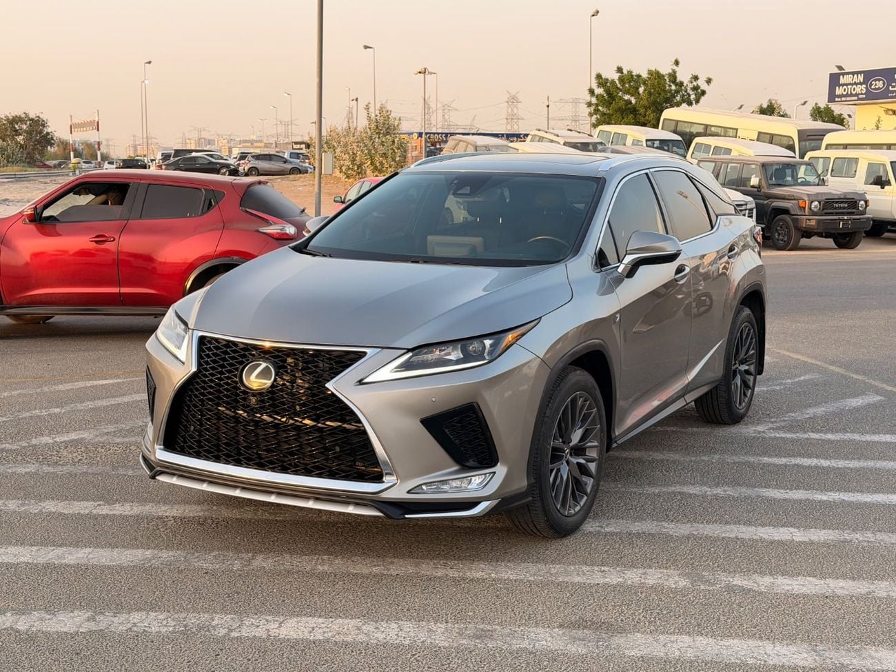 لكزس RX 350 F-SPORT لكزس RX350 F-SPORT موديل 2021، مزودة بكاميرا 360 درجة، كاملة المواصفات، مستوردة من الولايات المتحدة 