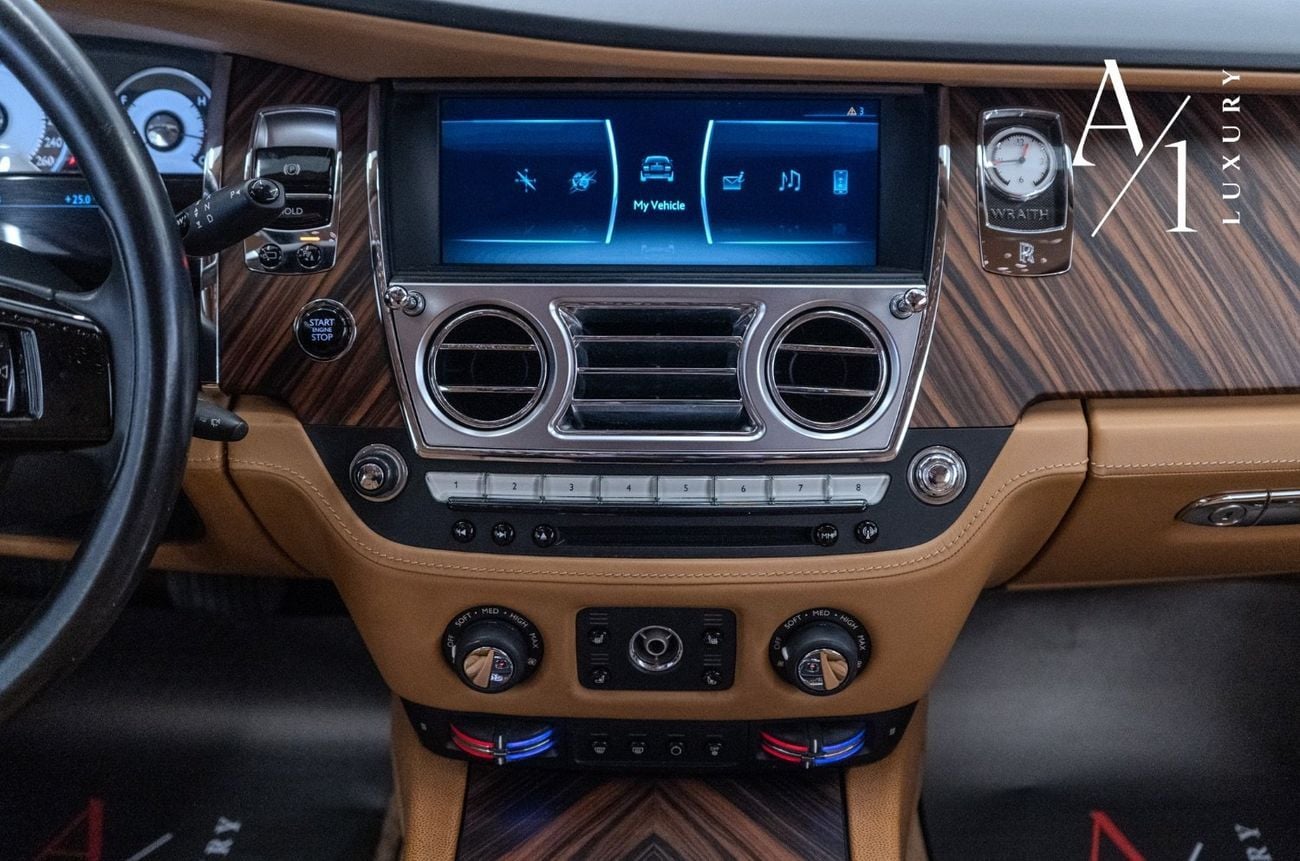 Rolls Royce Wraith 2015 Rolls Royce Wraith, Converted To 2018 Black Badge, Fully Loaded, Excellent Condition, GCC Spec