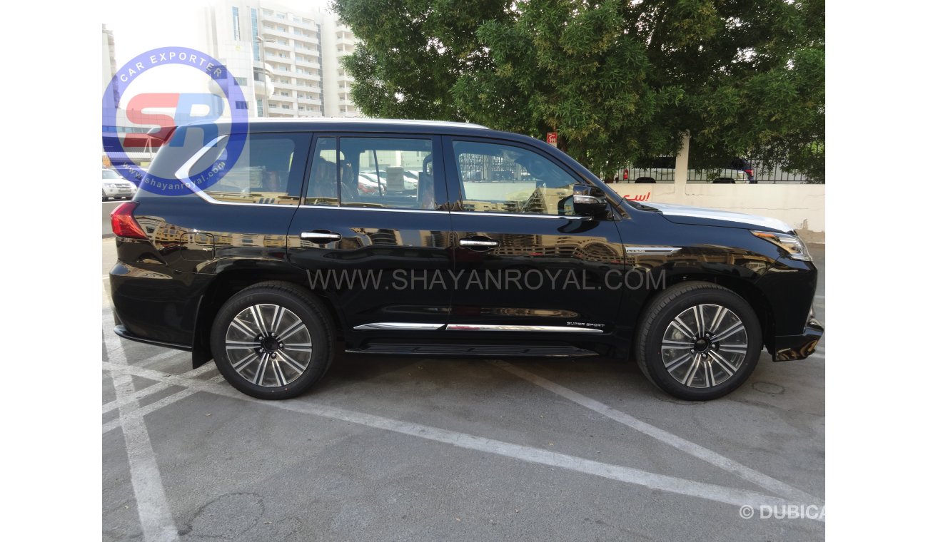 Lexus LX 570 Super Sport 2020 Model Full Option ( Export Only ) Not for sale in GCC Country