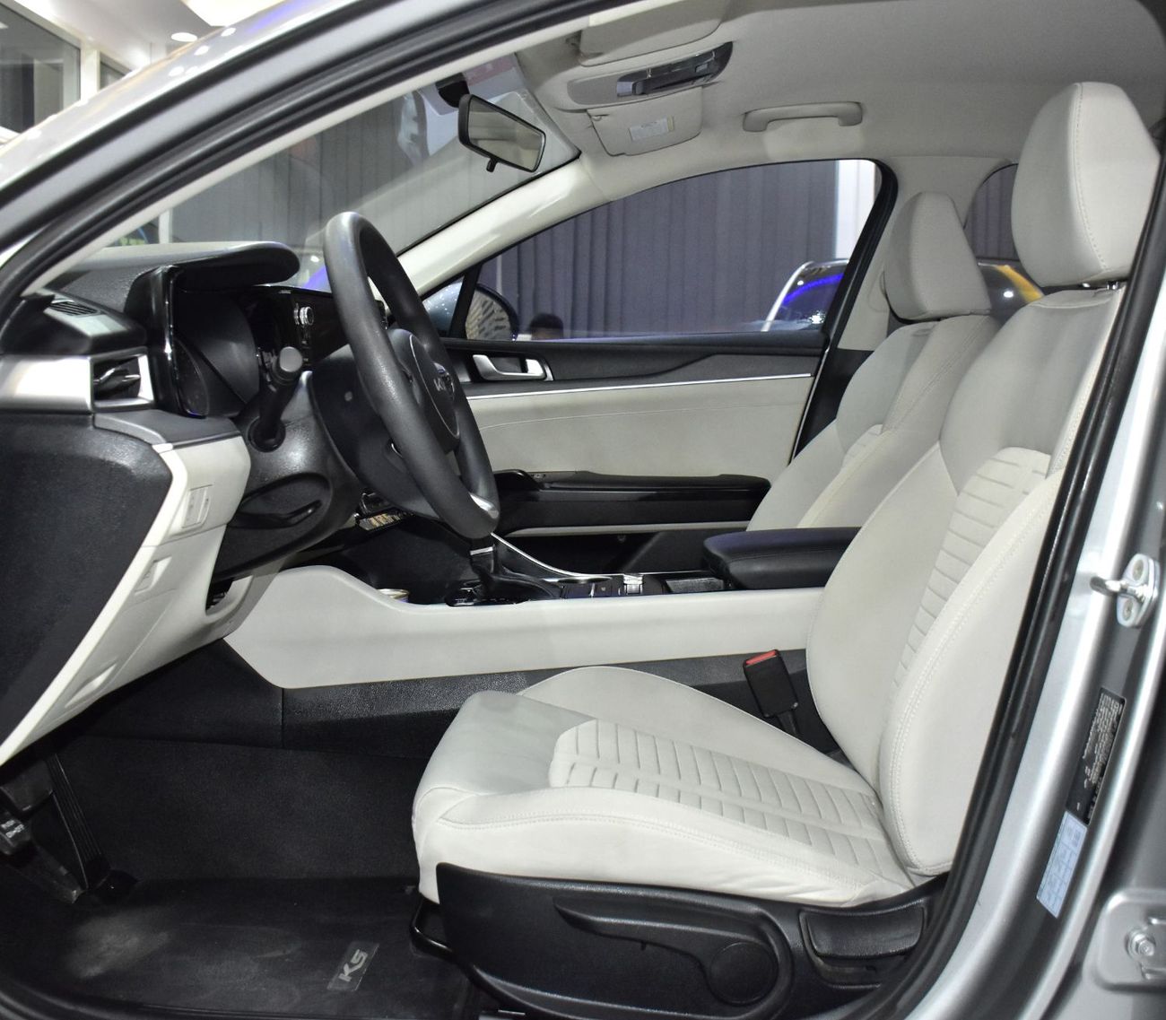 Kia K5 EXCELLENT DEAL for our KIA K5 ( 2023 Model ) in Silver Color GCC Specs