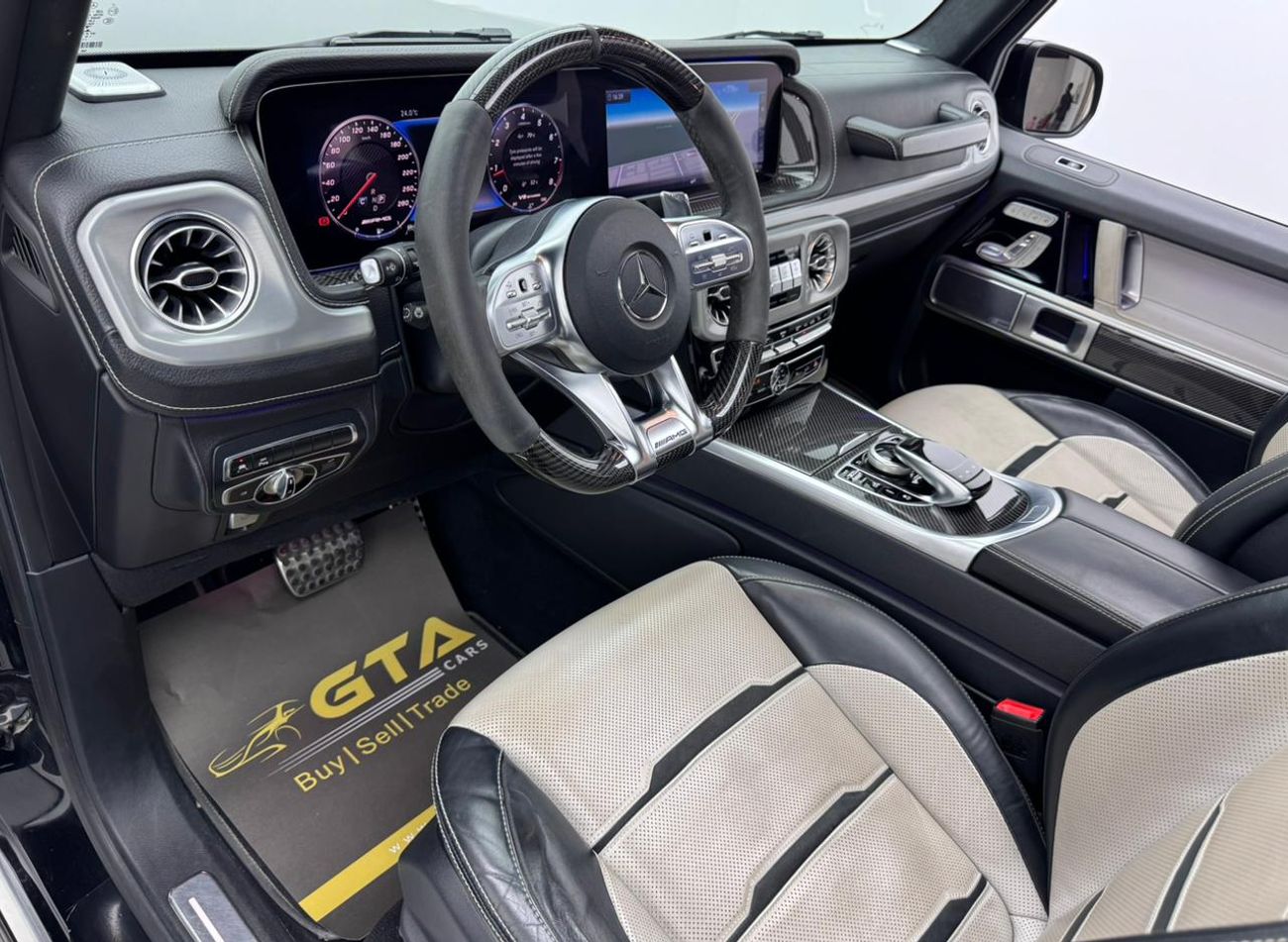 Mercedes-Benz G 63 AMG Std 4.0L 2019 Mercedes-Benz G63 AMG, Mercedes Service History, 1 Year Warranty, GCC