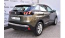 Peugeot 3008 AED 1664 PM | 1.6L ACTIVE GCC AGENCY WARRANTY