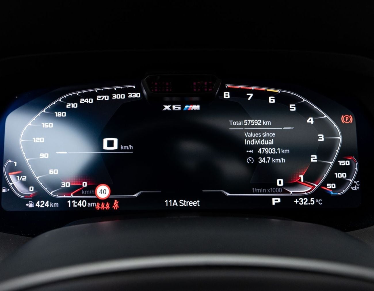 BMW X6 M STD BUY NOW, PAY 2027 | THE BLACKLINE STANDARD | BMW Warranty + Service, GCC, Low KMs