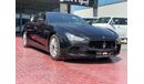 Maserati Ghibli GCC Specs under warranty