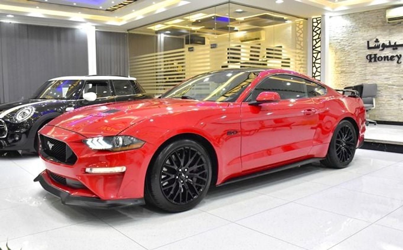 Ford Mustang EXCELLENT DEAL for our Ford Mustang GT 5.0 ( 2020 Model ) in Red Color American Specs