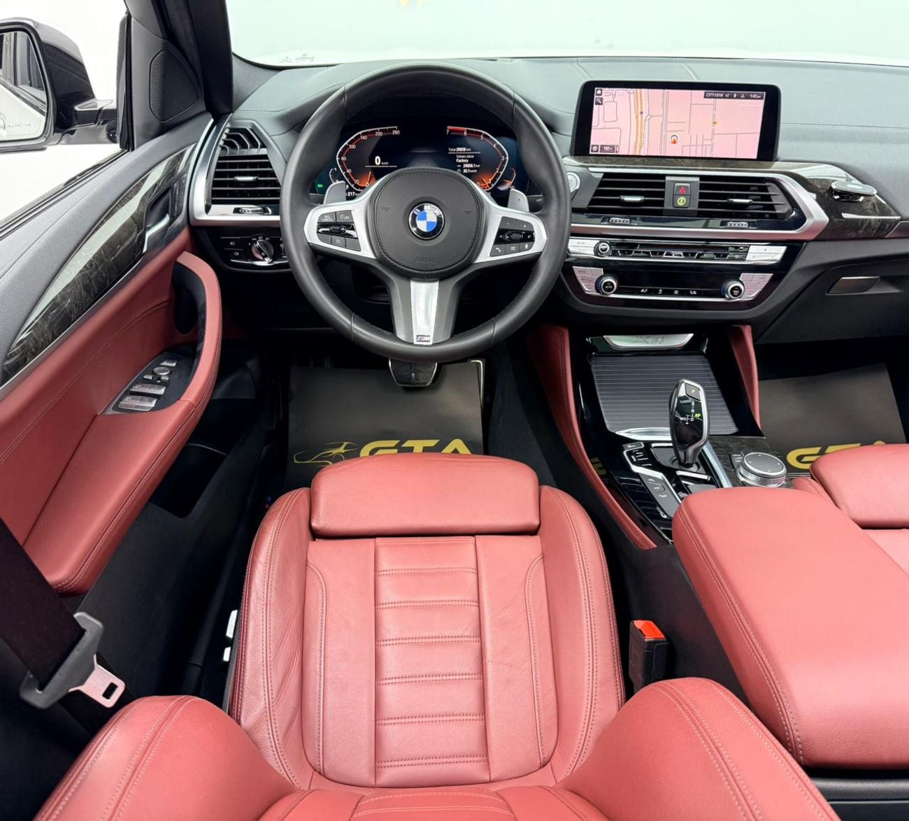 BMW X4 2021 BMW X4 xDrive30i M-Sport, Warranty, Full BMW Service History, Very Low Km, Fully Loaded, GCC