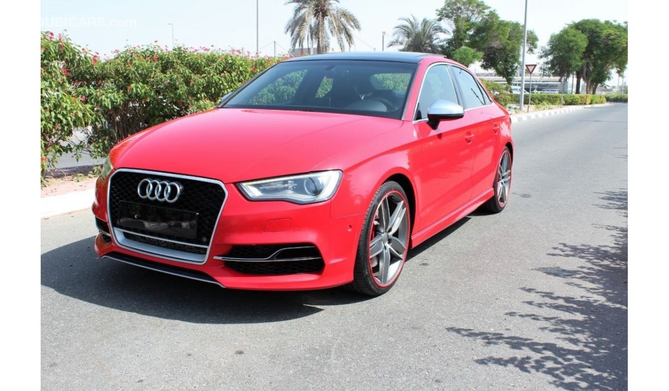 Audi S3 2016 GCC/ FULL SERVICE HISTORY / 100% FREE OF ACCIDENT / 1 YEAR WARRANT