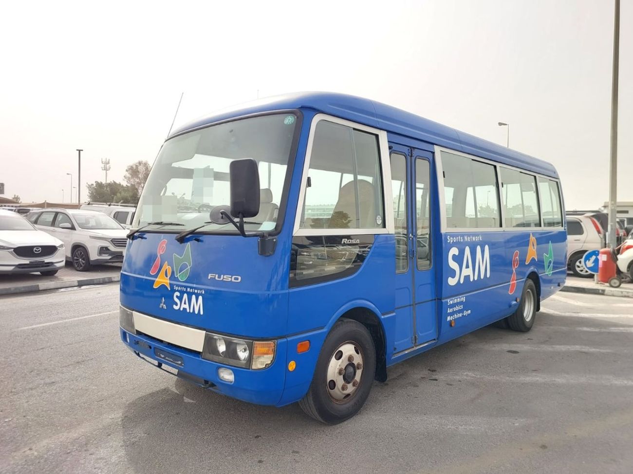 ميتسوبيشي روزا MITSUBISHI ROSA BUS RHD 2006 MODEL 4.8 L DIESEL MANUAL(PM00143)