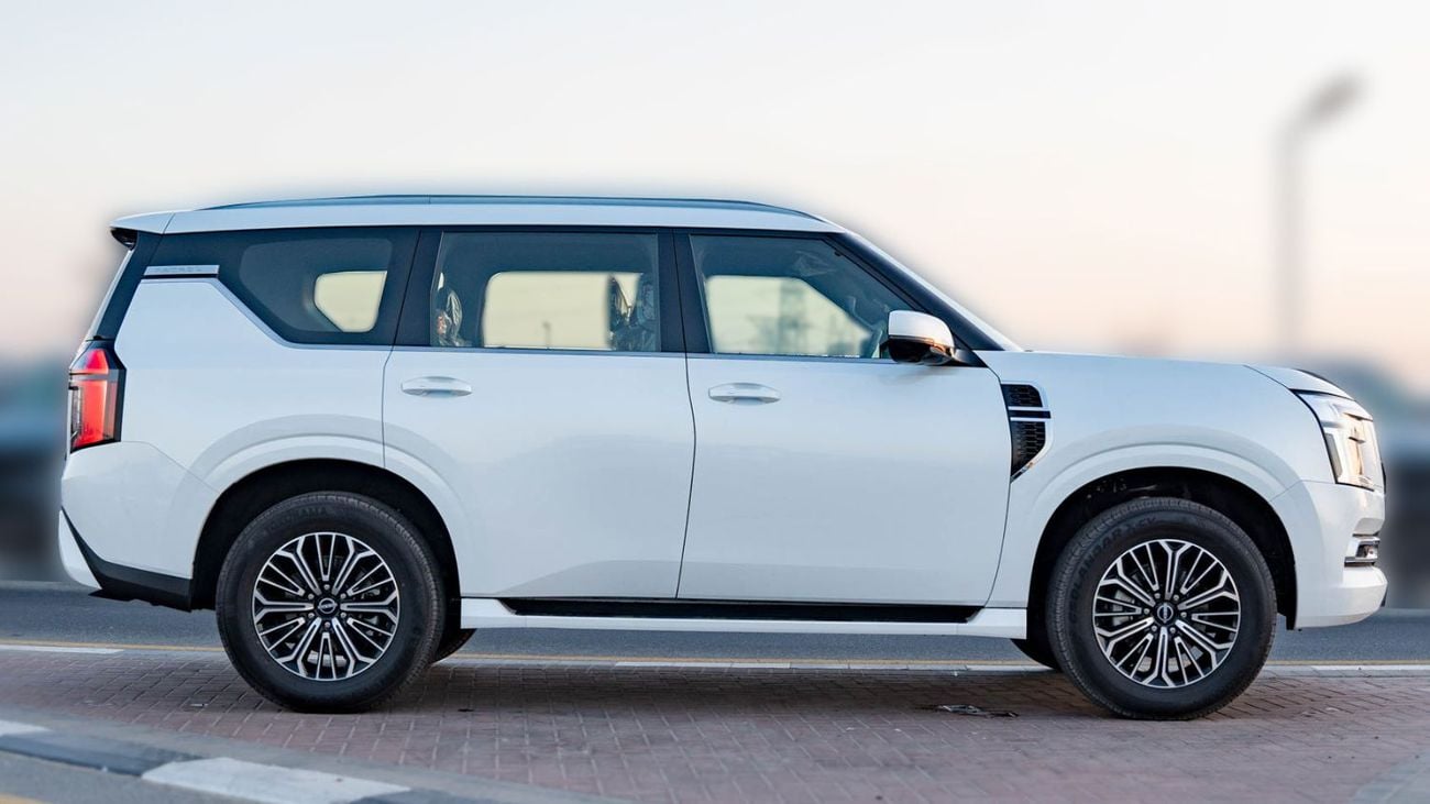 Nissan Patrol 2026 Nissan Patrol SE Platinum 3.8L AT Petrol (White-Red) (Export Only)