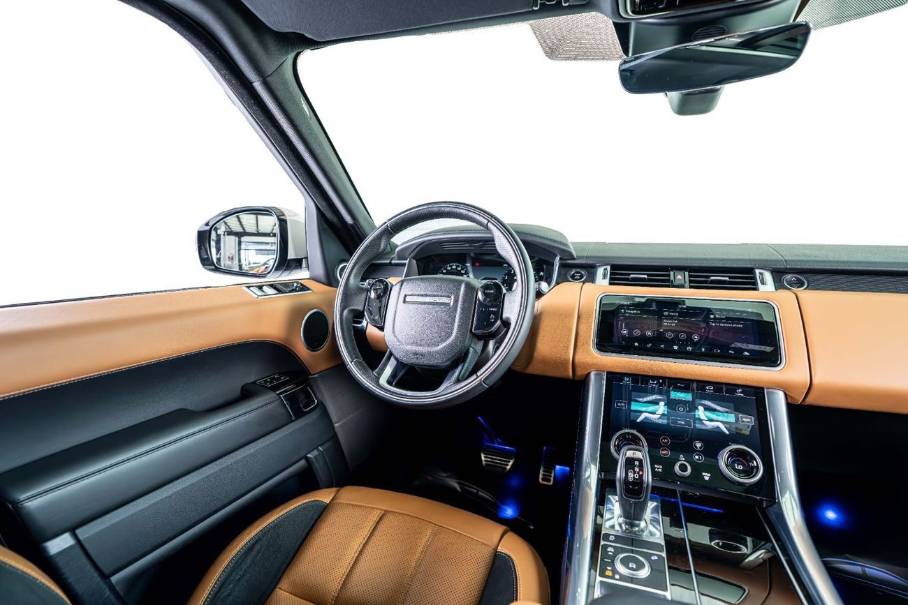 Land Rover Range Rover Sport HSE Dynamic 3.0L P360 -GCC-Al Tayer Full Service History-22 Inch Rims with black Brake