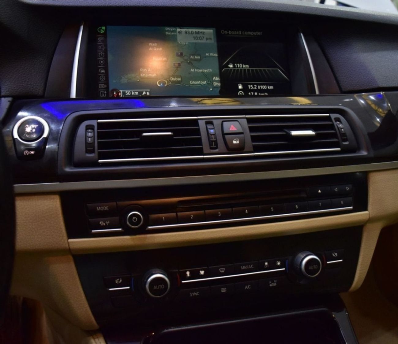 BMW 520i EXCELLENT DEAL for our BMW 520i ( 2015 Model ) in Silver Color GCC Specs