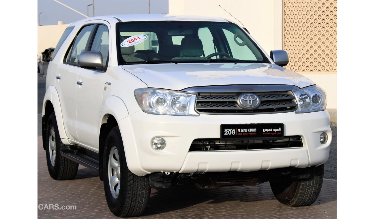 Toyota Fortuner Toyota Fortuner 2011 GCC, in excellent condition, without accidents, very clean from inside and outs