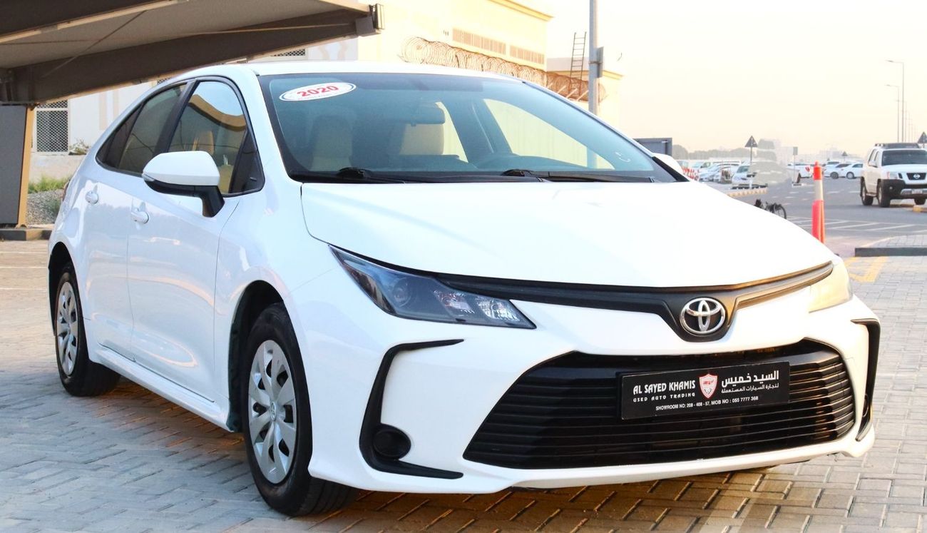 Toyota Corolla SE Toyota Corolla 2020 (GCC ) very good condition without accident original paint 1.6